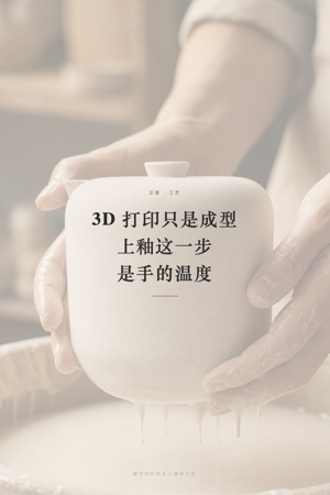 上釉是手的温度